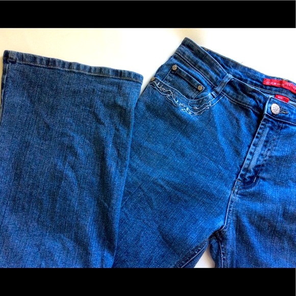 Sale Blue jeans vintage jeans boot cut high wasted jeans women’s 32/31 - Picture 8 of 9